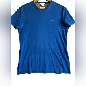 CALVIN KLEIN MENS LOGO CREWNECK T SHIRT SZ SMALL PETITE